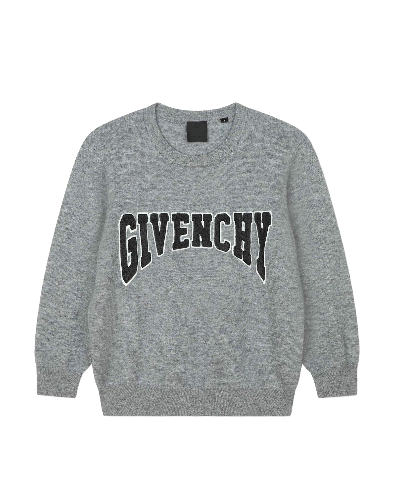 Wool and cashmere jumper - Mottled Grey