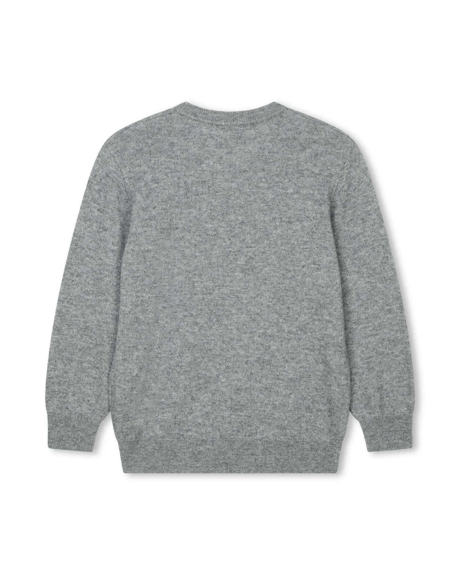 Wool and cashmere jumper - Mottled Grey