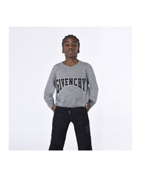 Pull en laine - Gris chiné