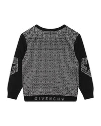 Cotton jumper - Grey black