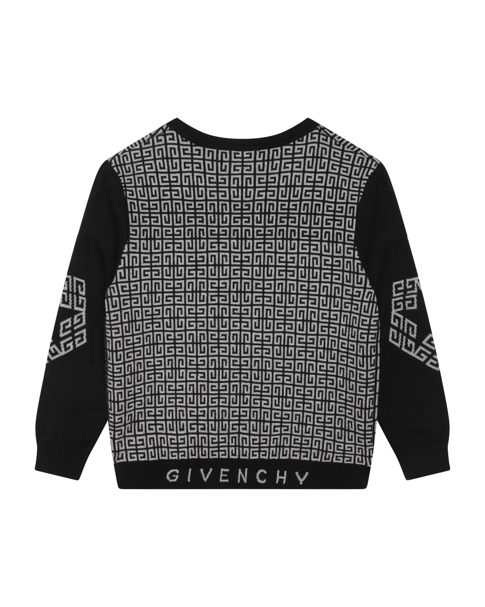 Cotton jumper - Grey black