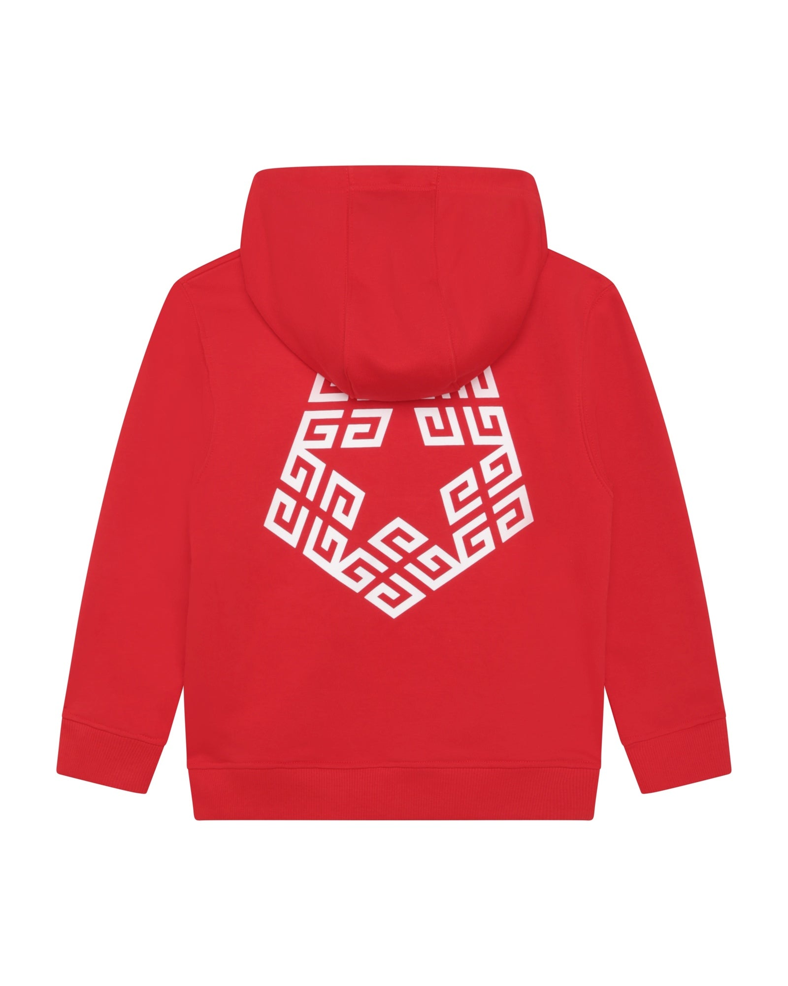 Sweat à capuche en coton - Piment