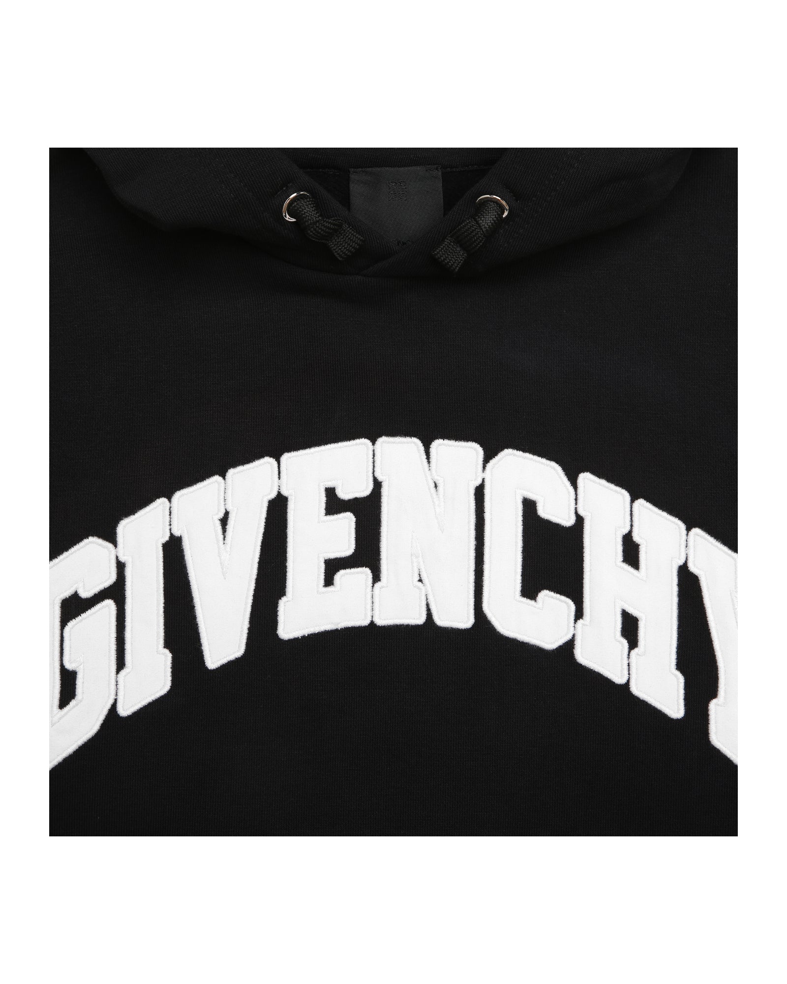 Sweatshirt à capuche en coton - Black