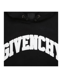 Cotton hoodie - Black