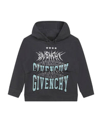 Cotton hoodie - Grey Blue