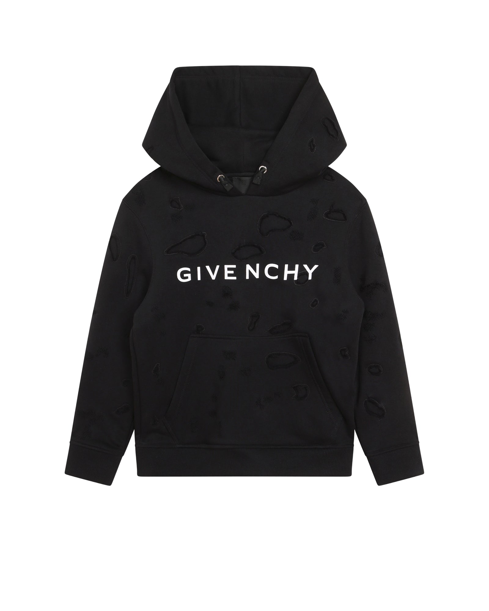 Sweat à capuche en coton - Black