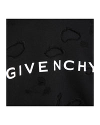 Sweat à capuche en coton - Black