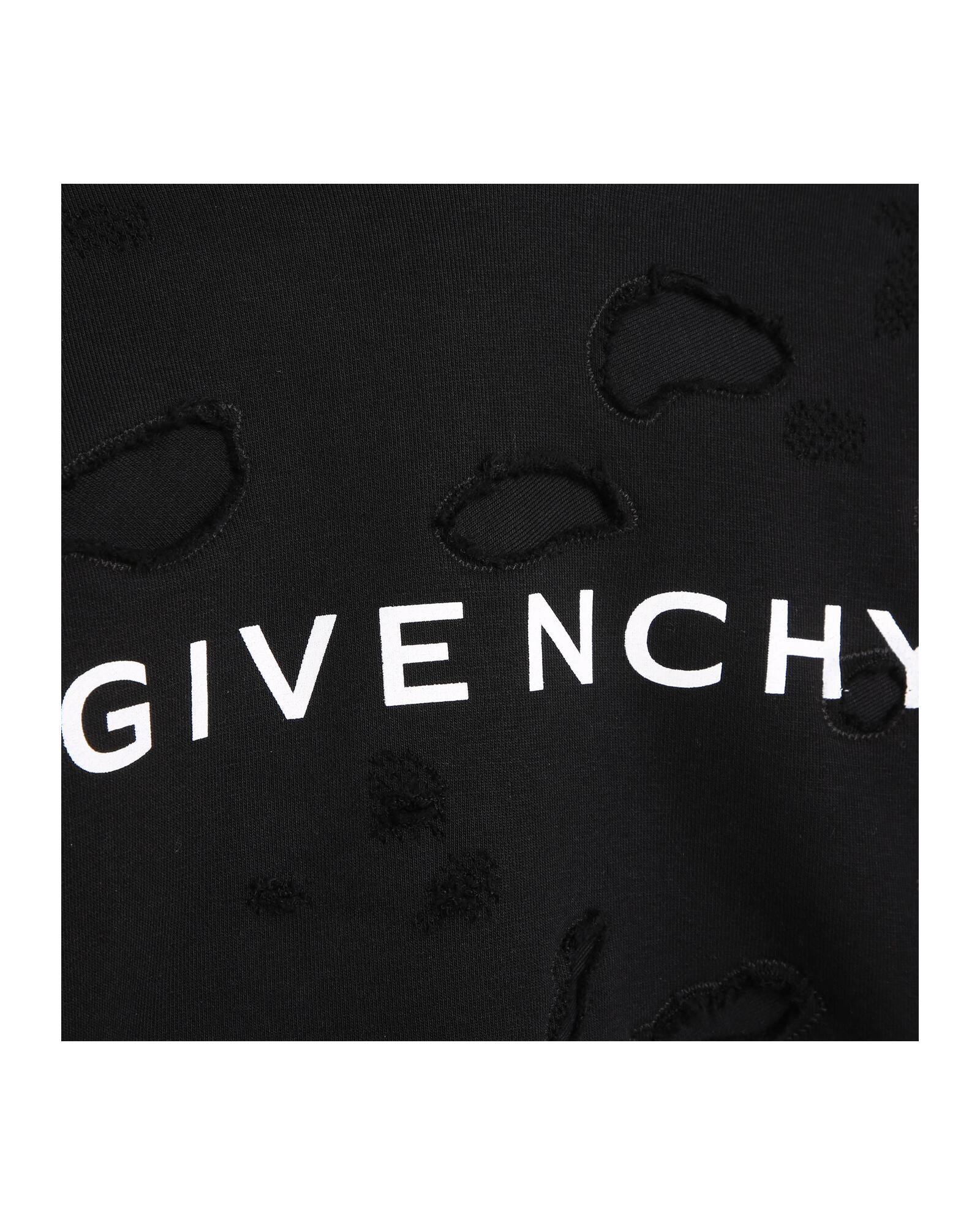 Sweat à capuche en coton - Black
