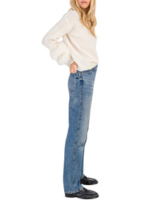 Pull Paris en cachemire à col rond - Offwhite