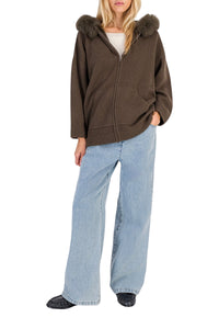 10 QTY NEW GILET COL FOURRURE