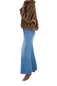 17 QTY NEW BOMBER EN IMITATION VISON