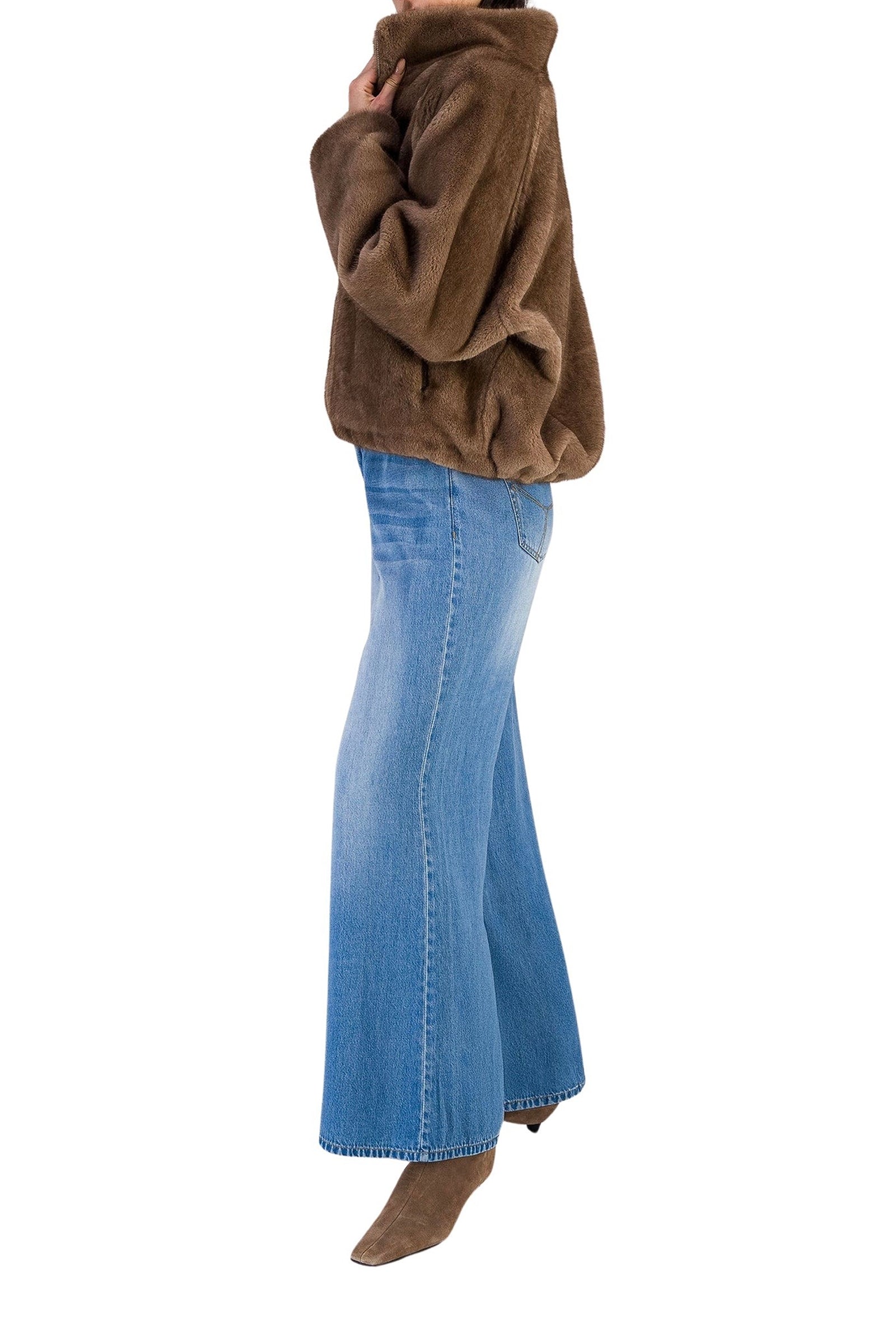 17 QTY NEW BOMBER EN IMITATION VISON