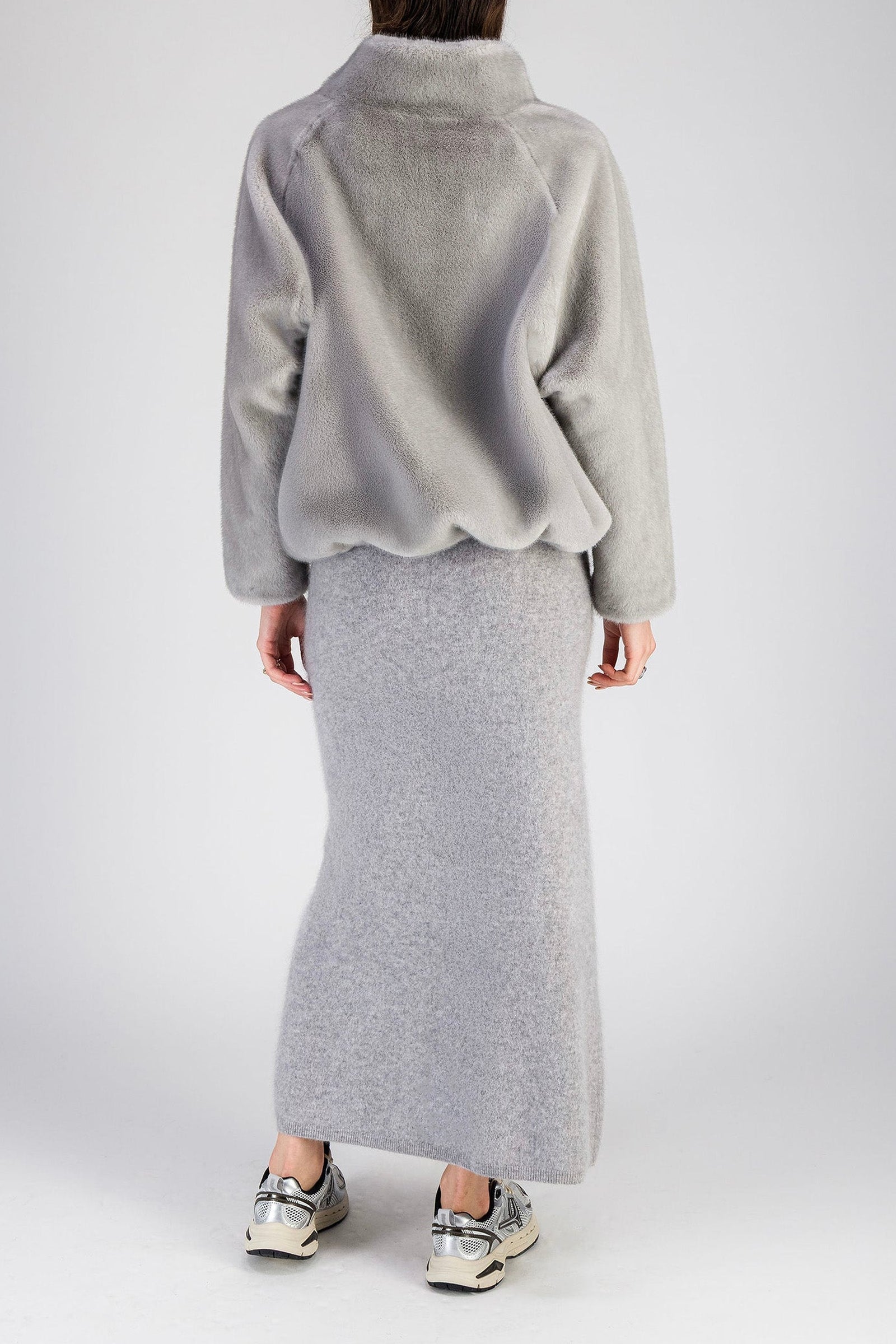 Veste bomber en fausse fourrure - Saphire