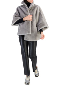 10 QTY NEW VESTE EN IMITATION VISON