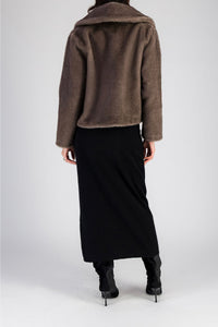 Veste courte en fausse fourrure - Iris