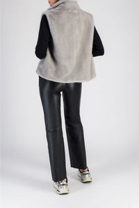 16 QTY NEW GILET SL EN IMITATION VISON