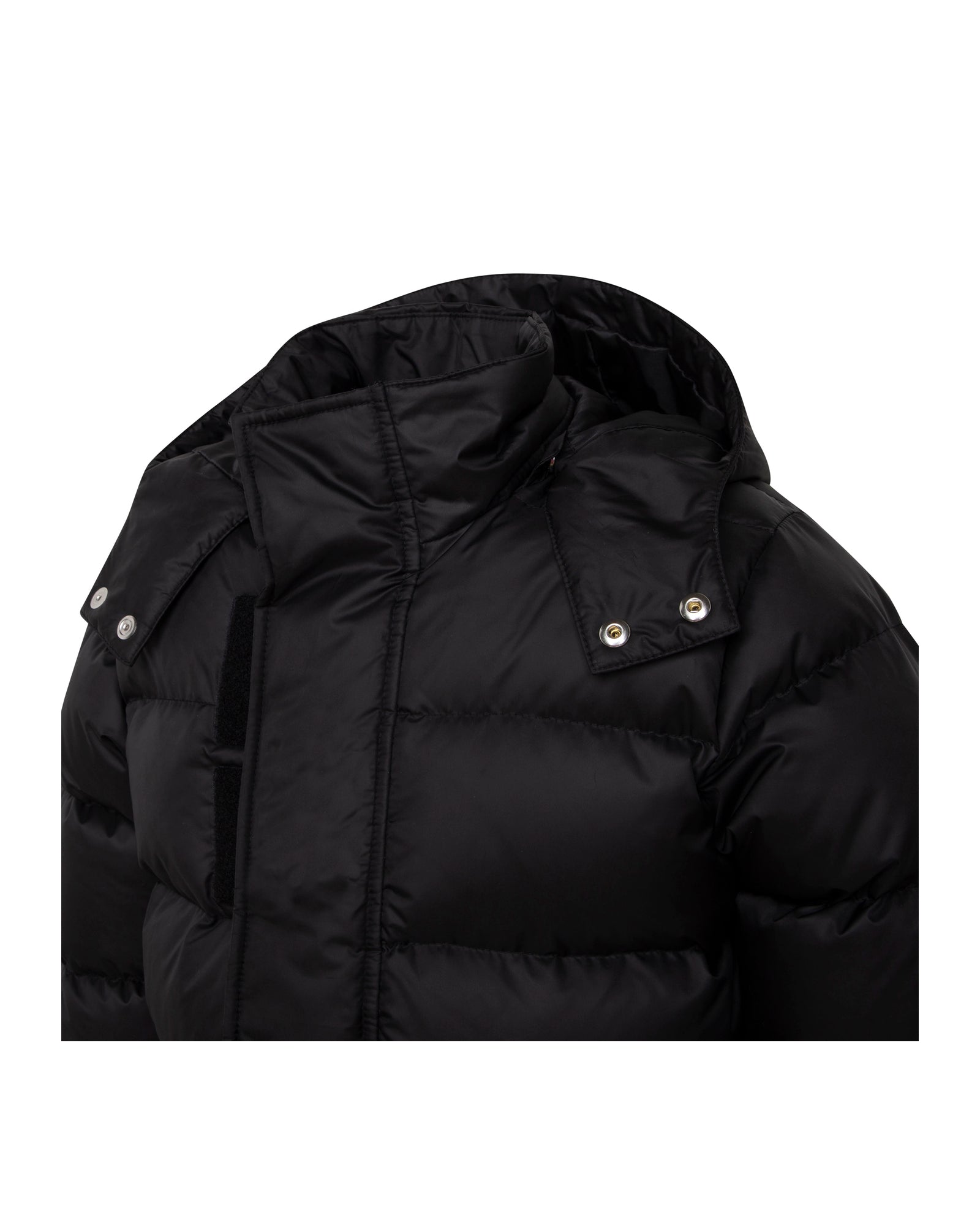 Doudoune à broderie - Black