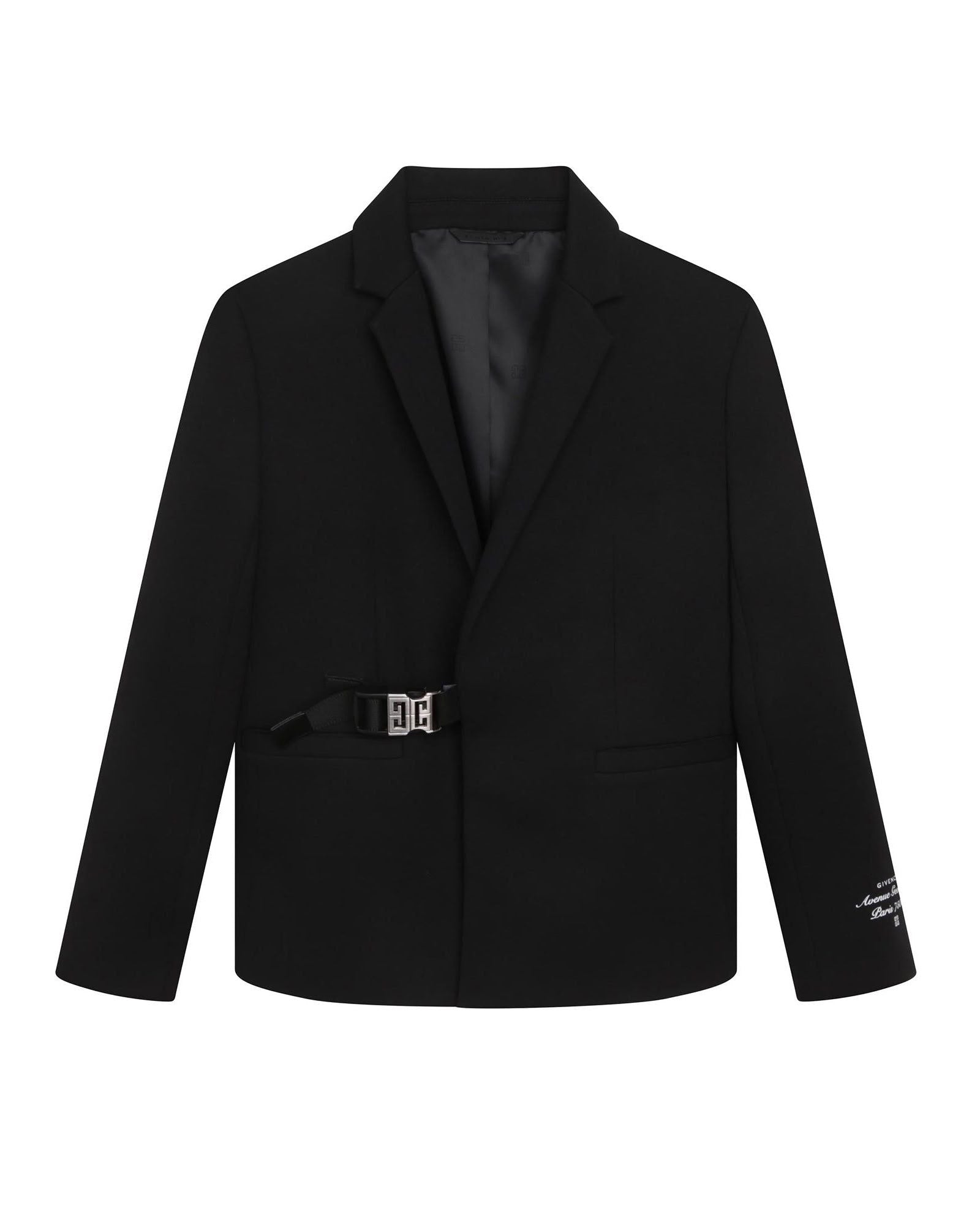 Knitted suit jacket - Black