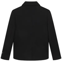 Knitted suit jacket - Black