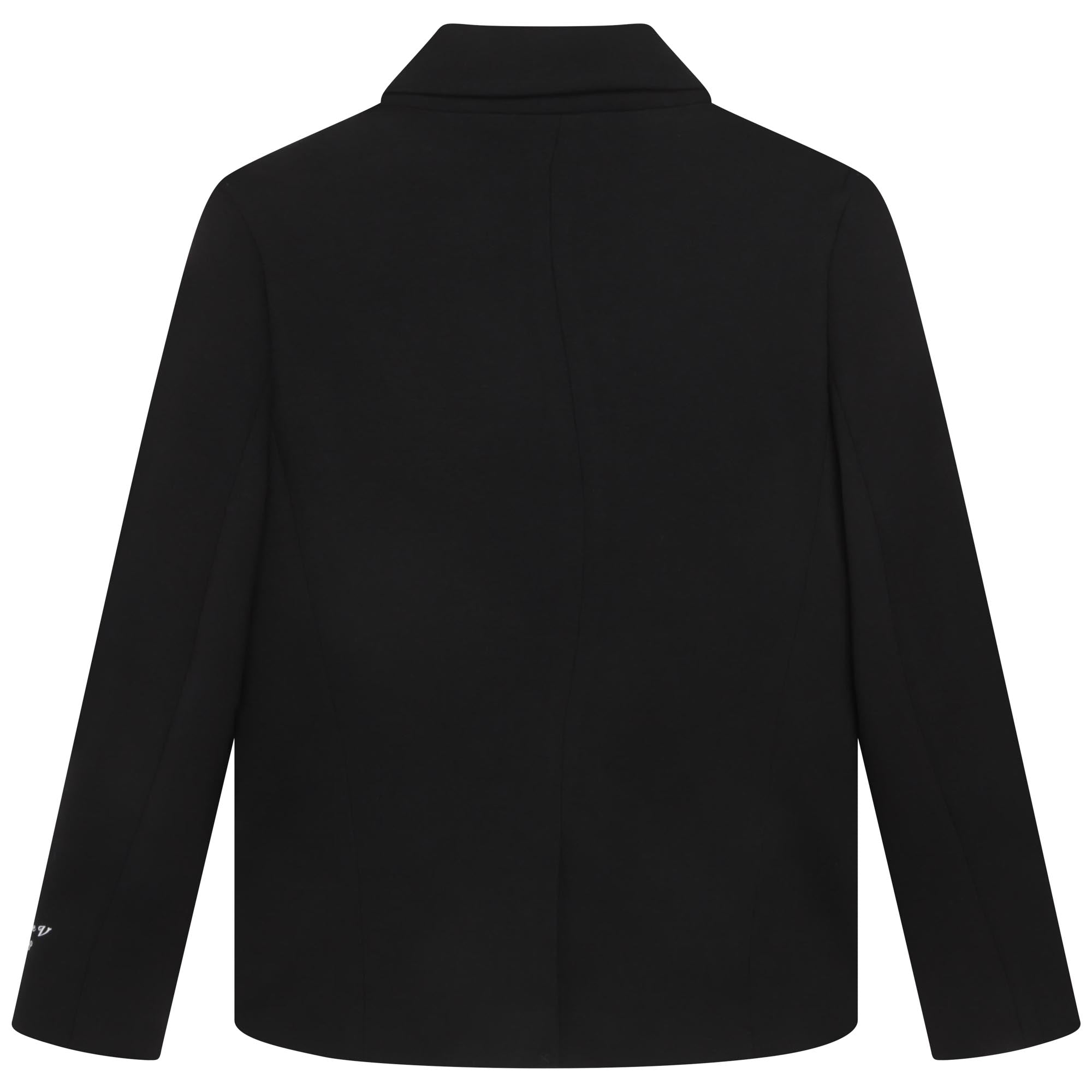 Knitted suit jacket - Black