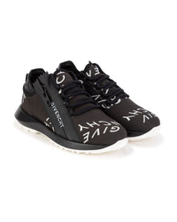 Sneakers à lacets - Noir Blanc