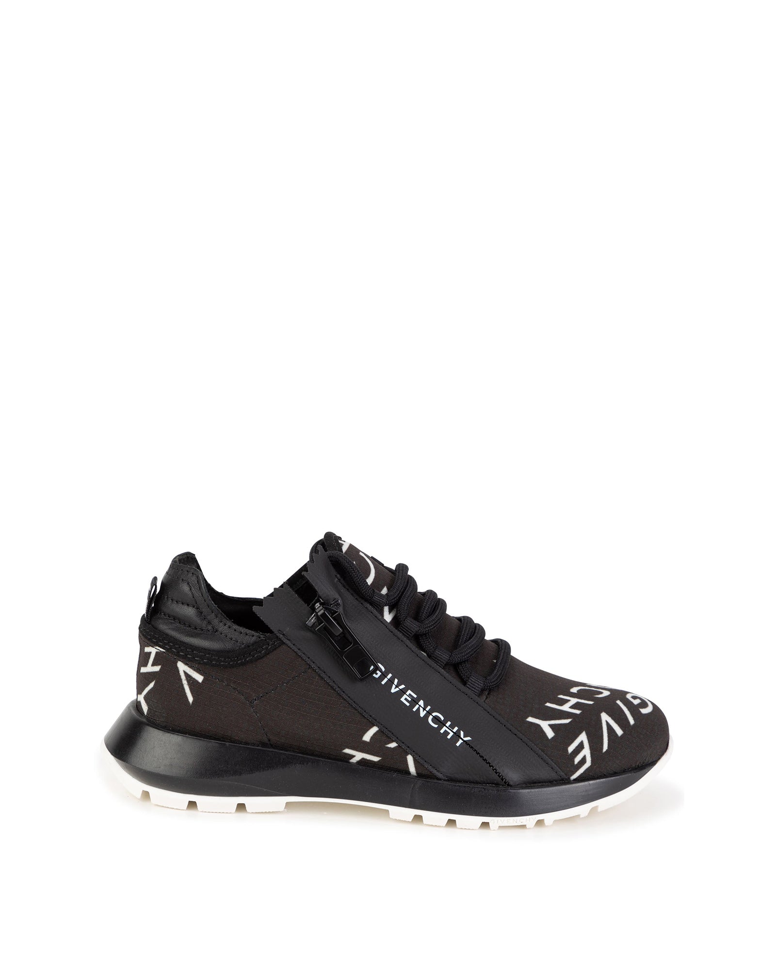Sneakers à lacets - Noir Blanc