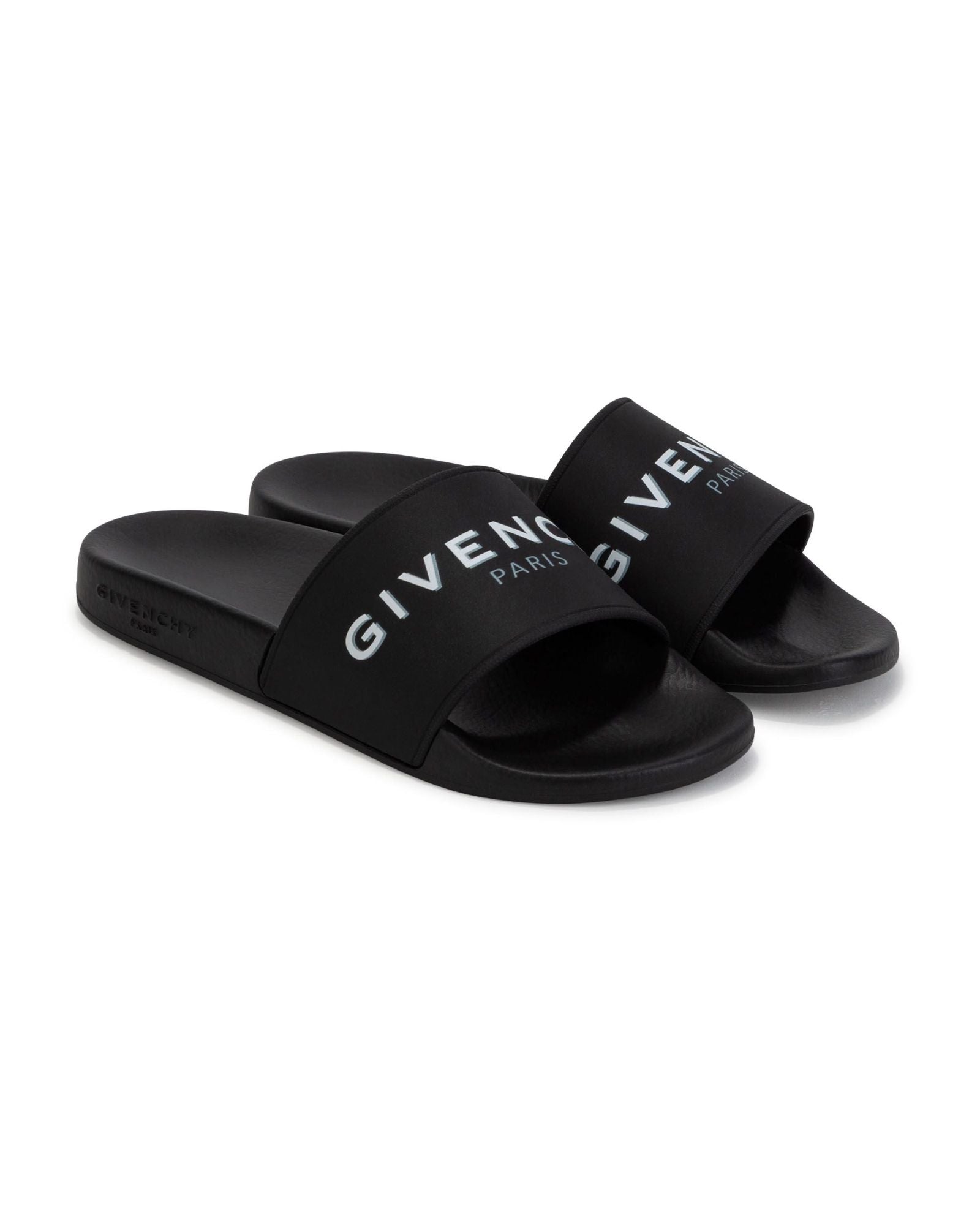 Mules en imprimé - Black
