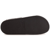 Sandales slide avec logo en relief - Blanc