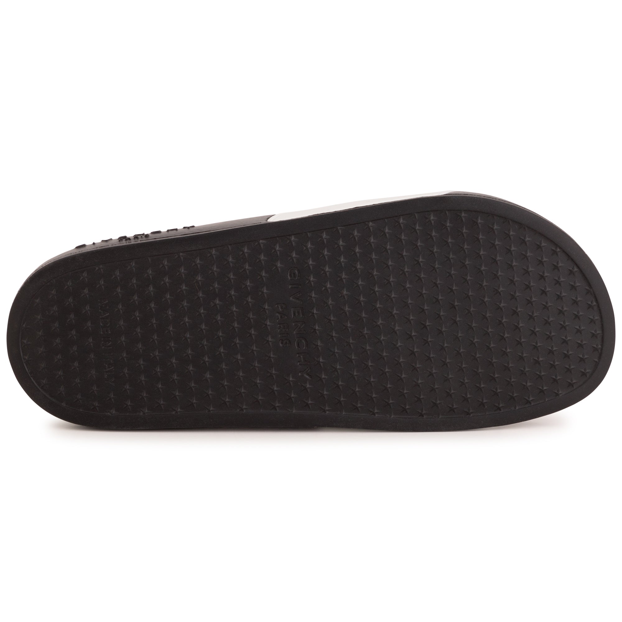 Sandales slide avec logo en relief - Blanc