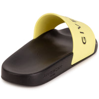 Slide sandals with embossed logo - Primevere