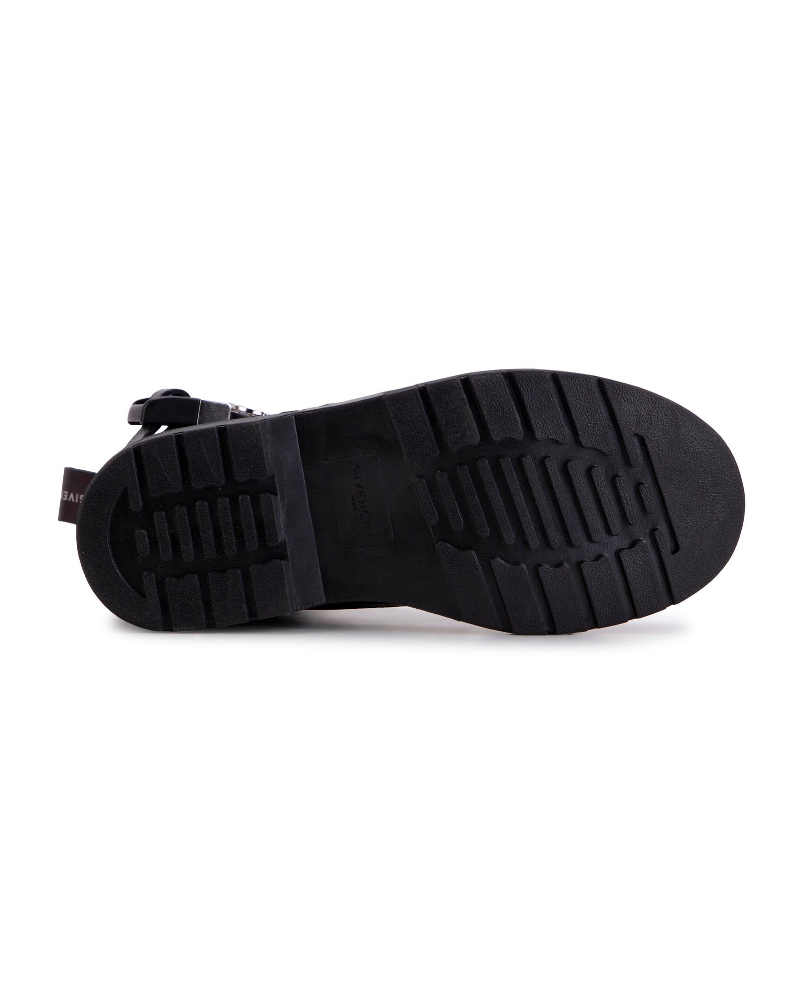 Leather ankle boots - Black