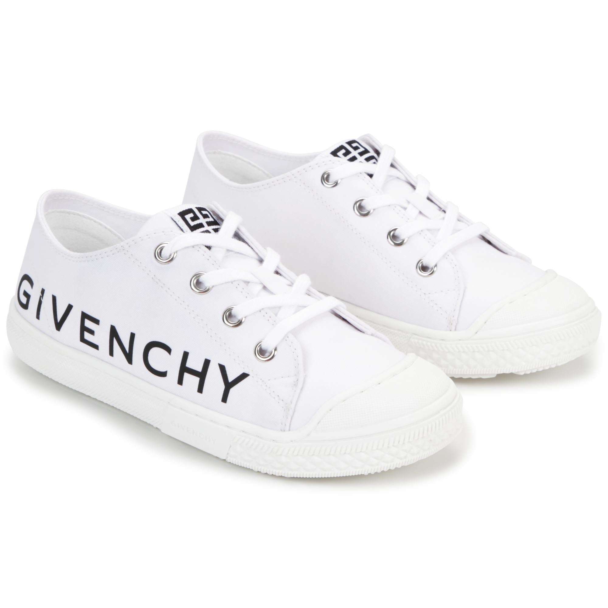 Sneakers en tissu - Blanc