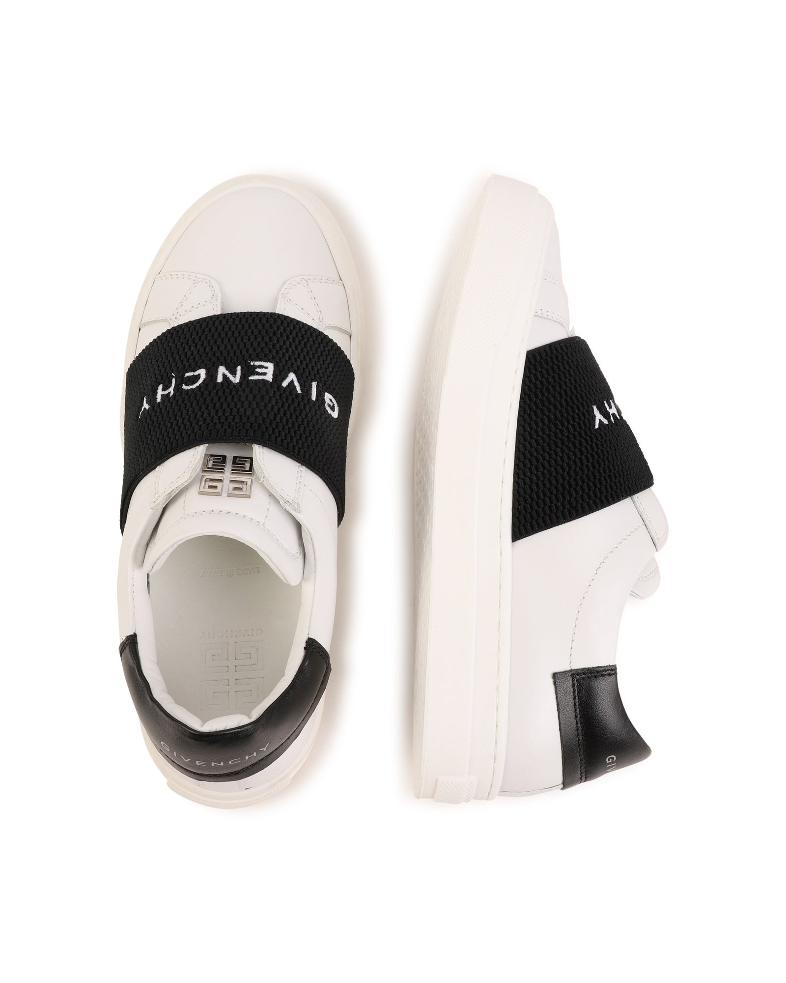 Sneakers en cuir - Blanc