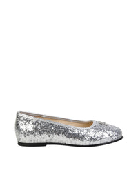 Ballerines en sequins - Silver