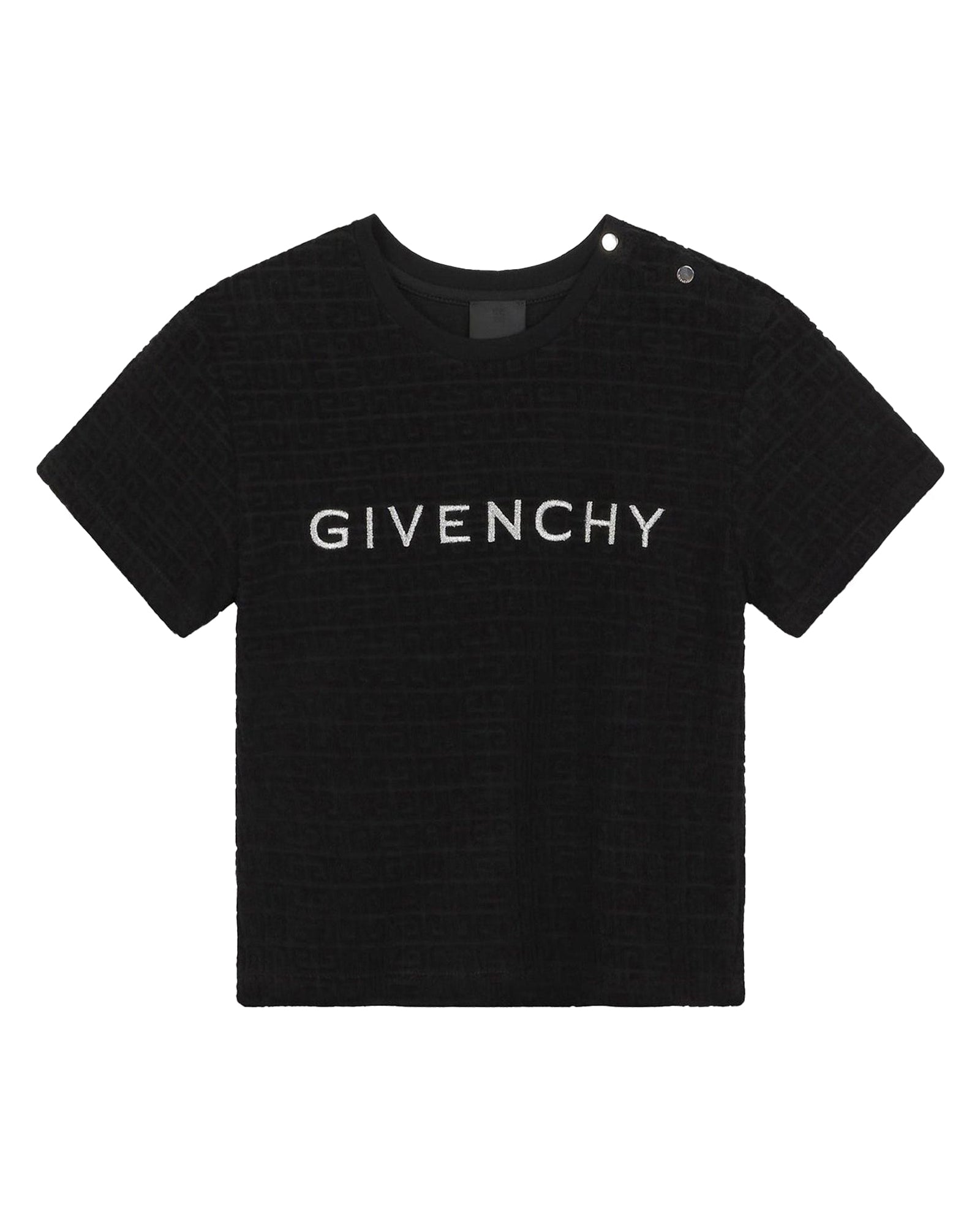 T-shirt à manches courtes en coton - Black