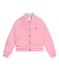 Bomber en coton - Rose friandise