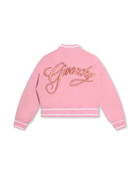 Bomber en coton - Rose friandise