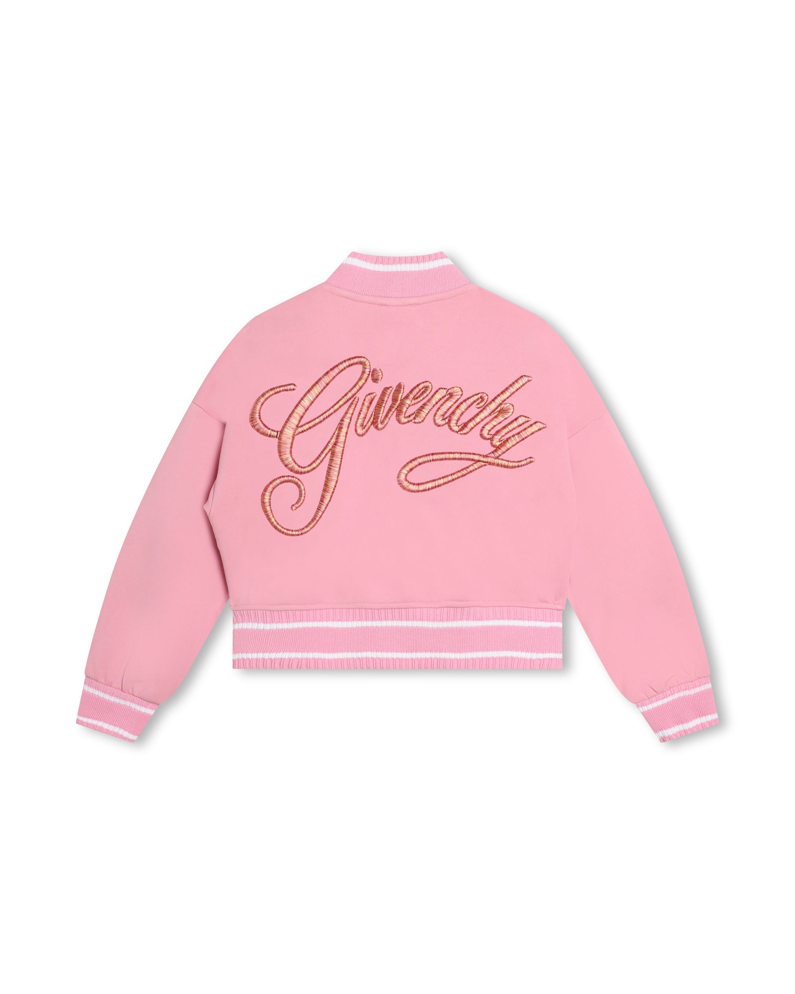 Bomber en coton - Rose friandise