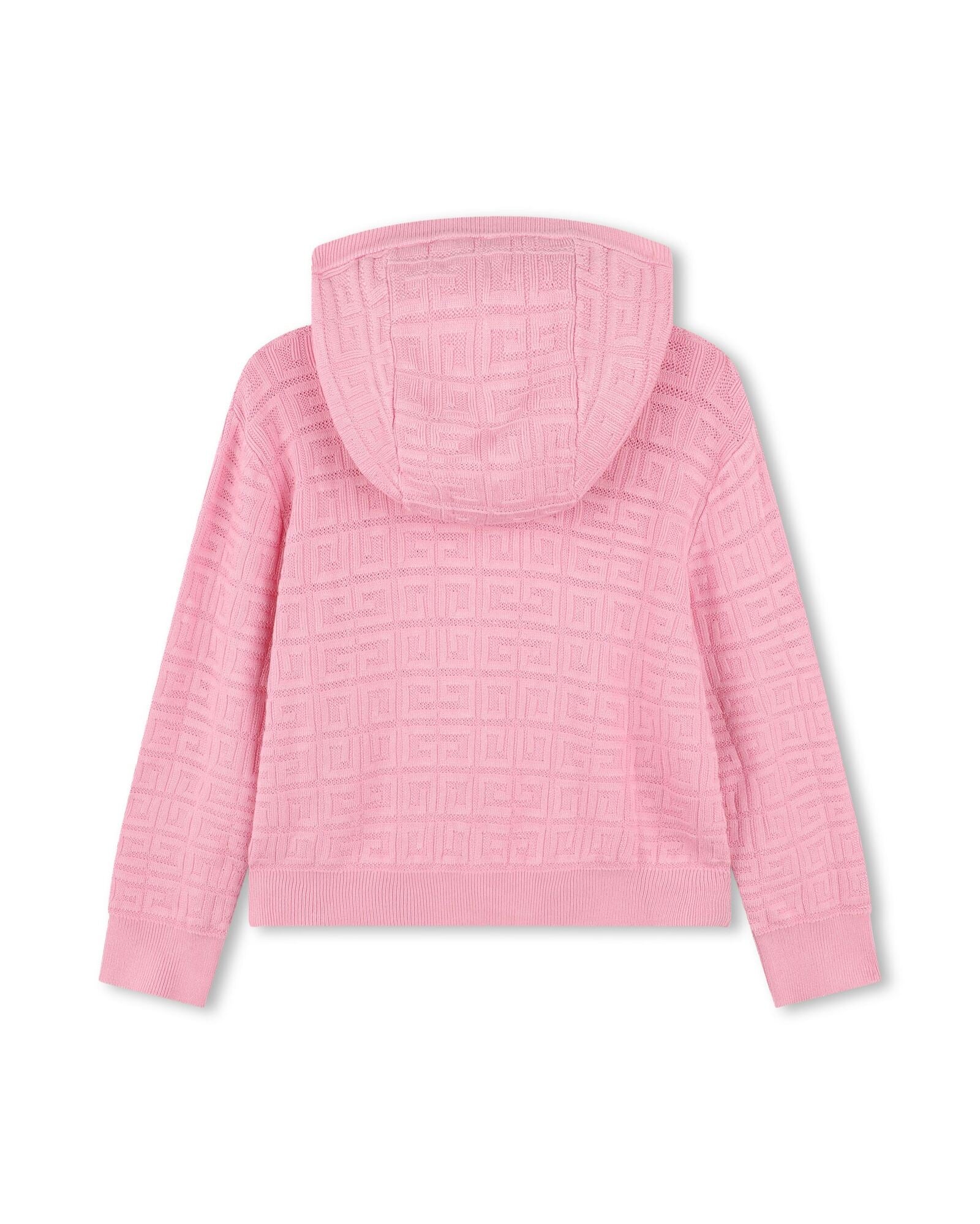 Cardigan à capuche en tricot - Rose Friandi
