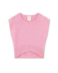 Pull sans manches - Rose Friandi