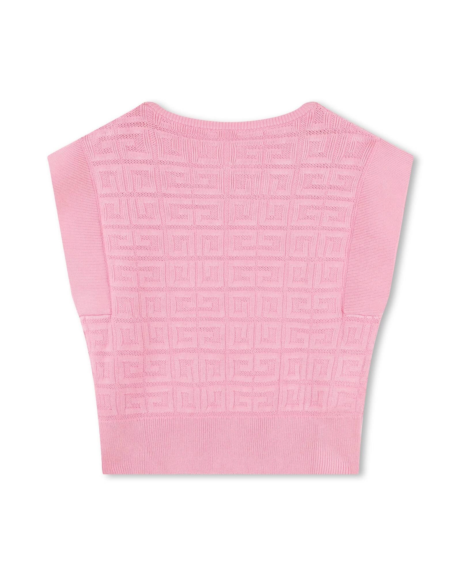 Pull sans manches - Rose Friandi