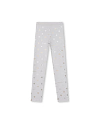 Pantalon legging en coton - Blanc