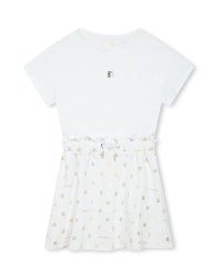 ROBE MANCHES COURTES