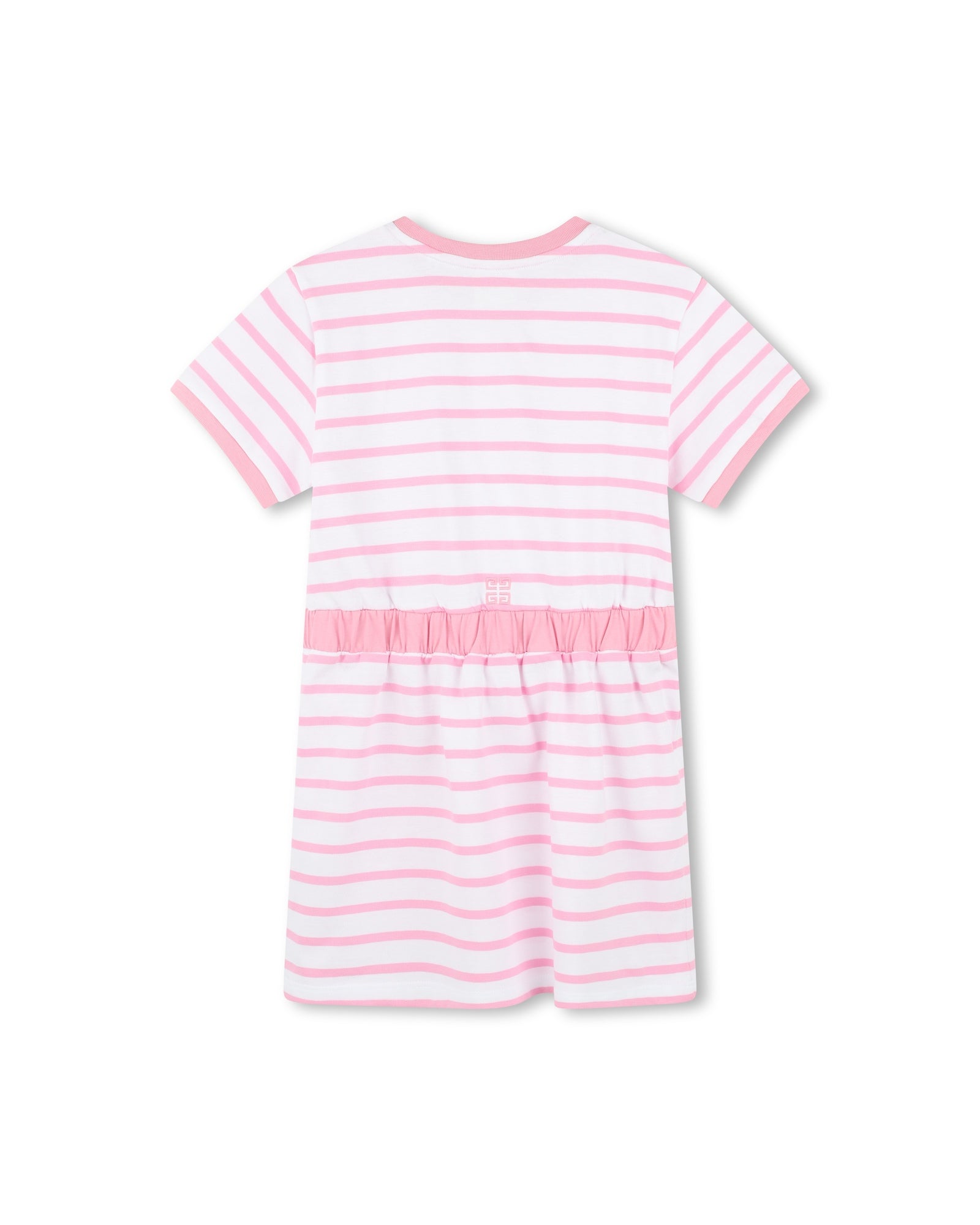 Robe à taille élastiquée - Blanc Rose