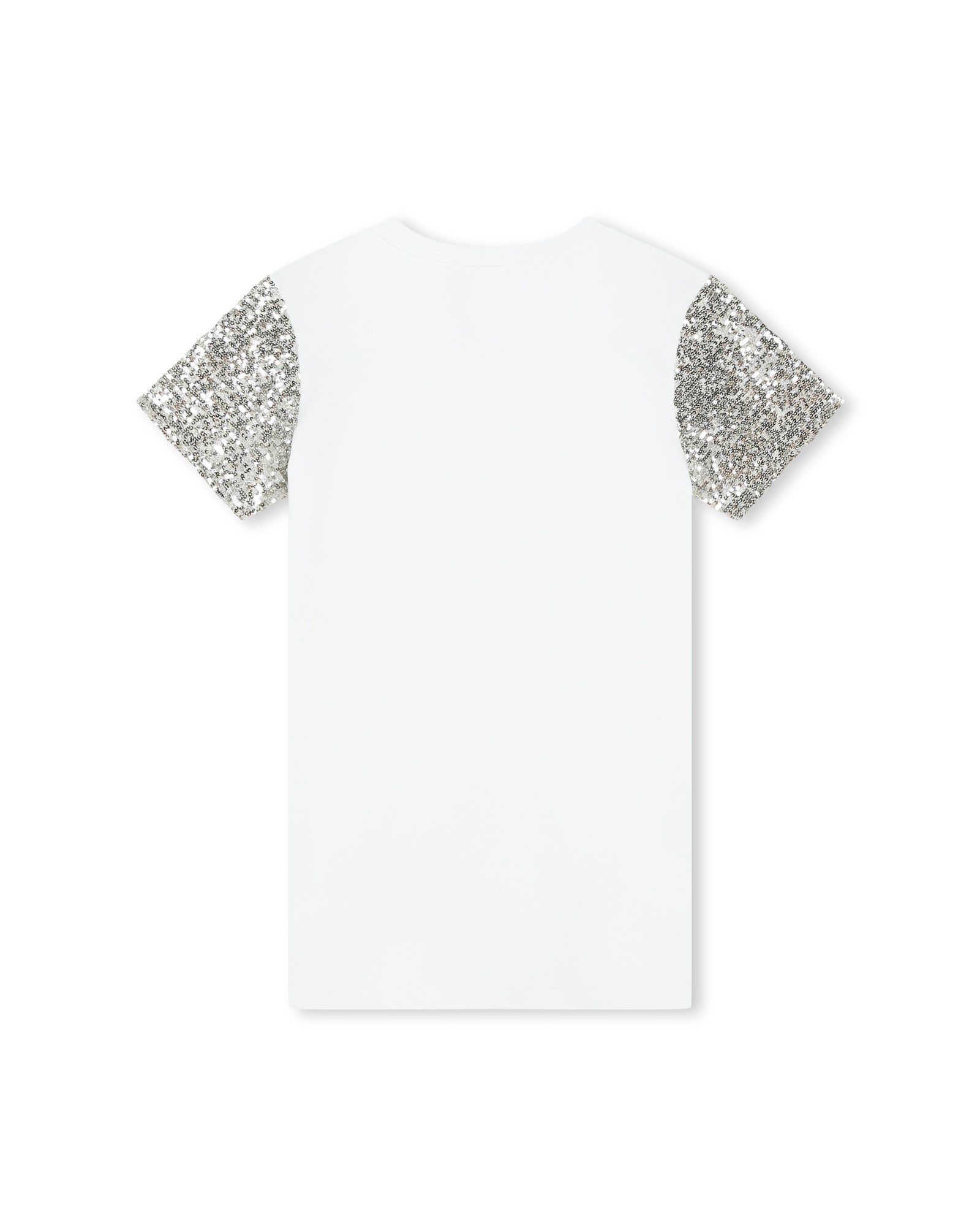 Robe fantaisie en coton - Blanc