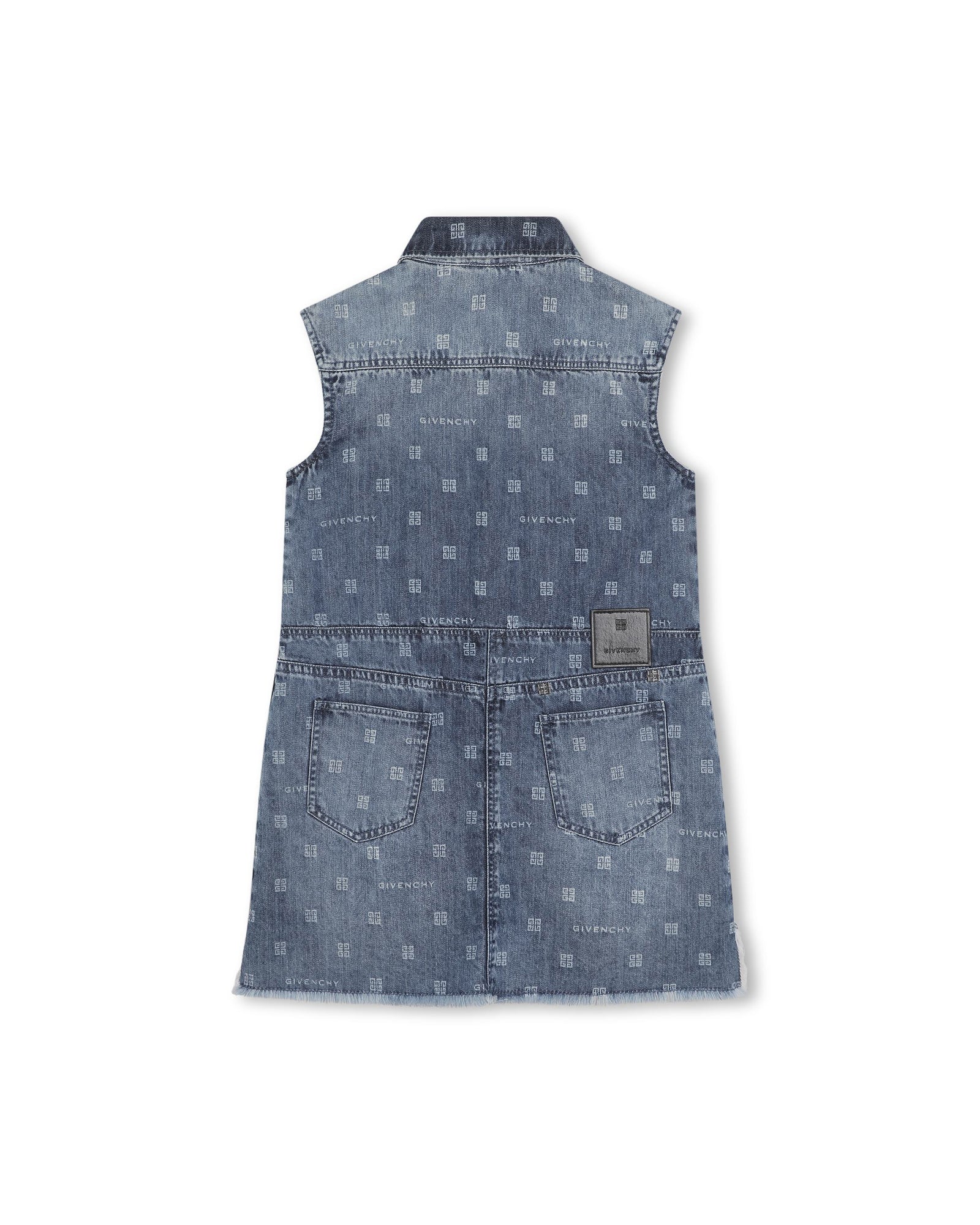 Robe denim en coton - Double stone