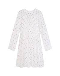 Robe à manches longues - Blanc