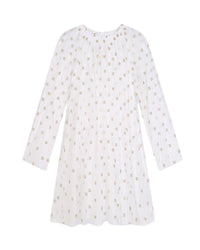 Robe à manches longues - Blanc