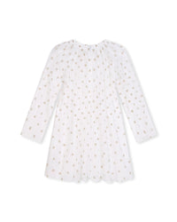 Robe à manches longues - Blanc