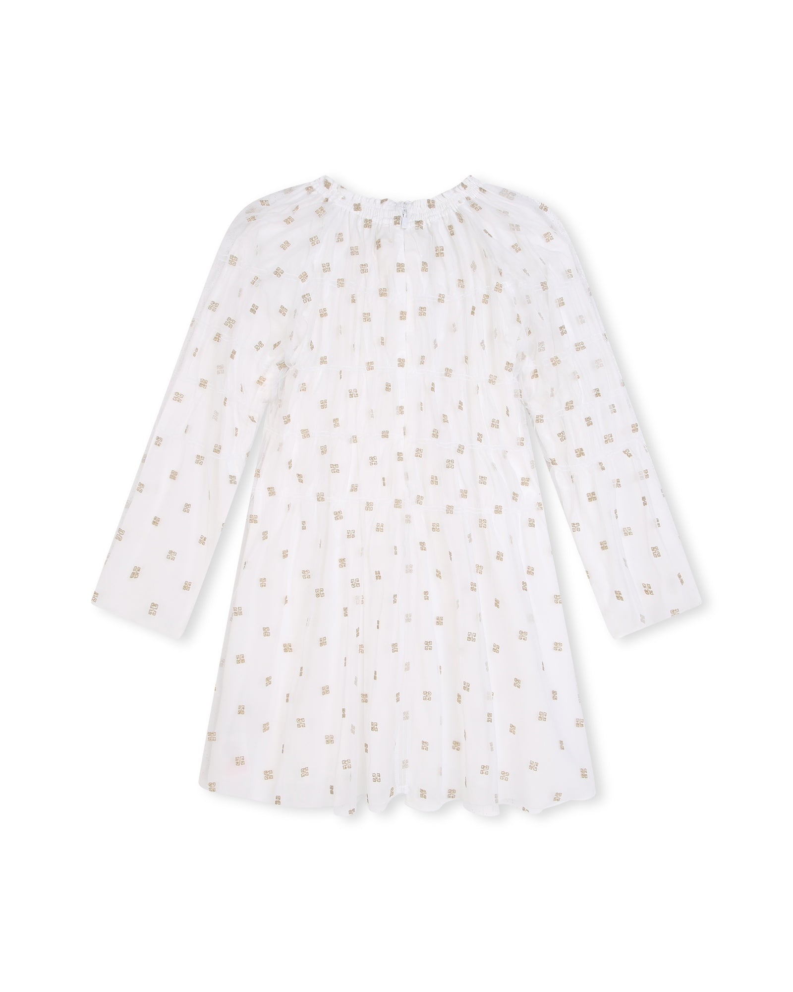 Robe à manches longues - Blanc